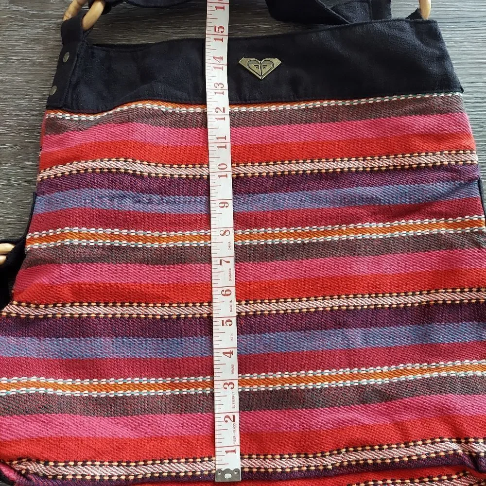 Roxy Striped Multicolor Tote